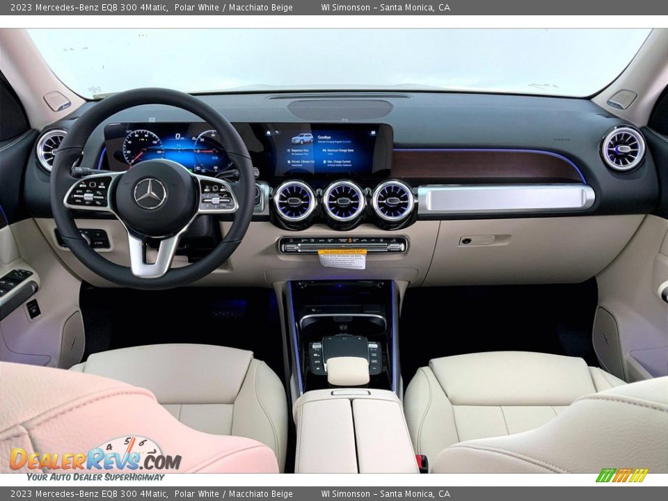 Dashboard of 2023 Mercedes-Benz EQB 300 4Matic Photo #6