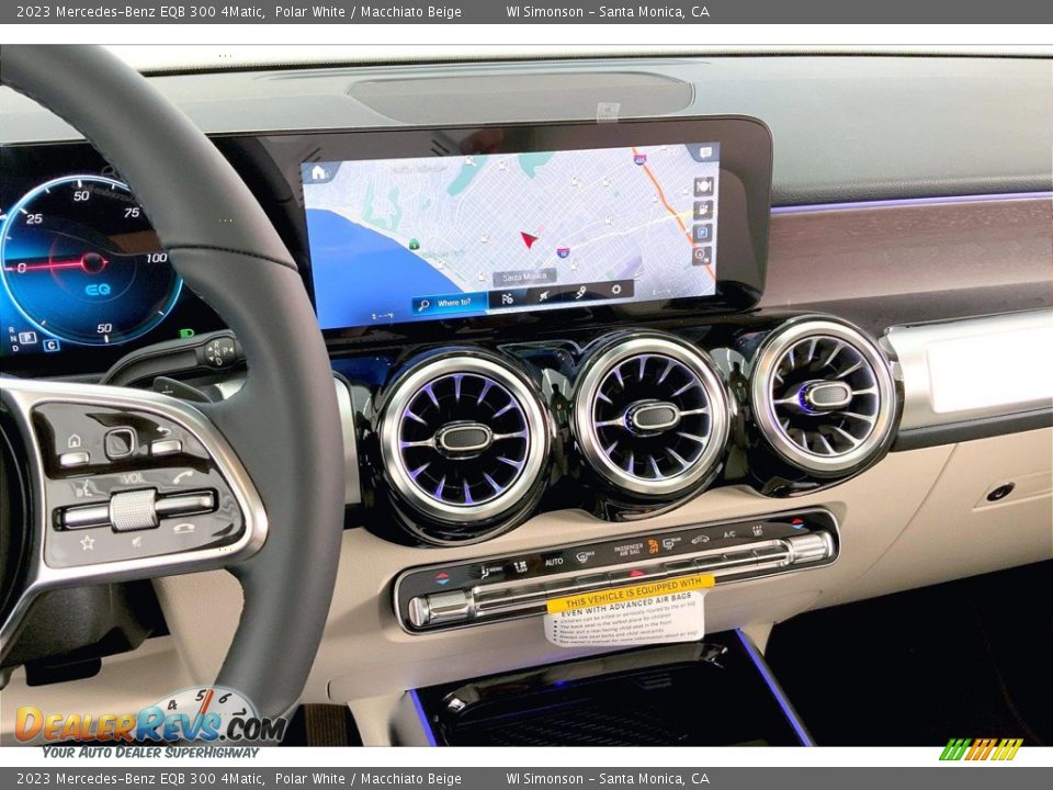 Controls of 2023 Mercedes-Benz EQB 300 4Matic Photo #7