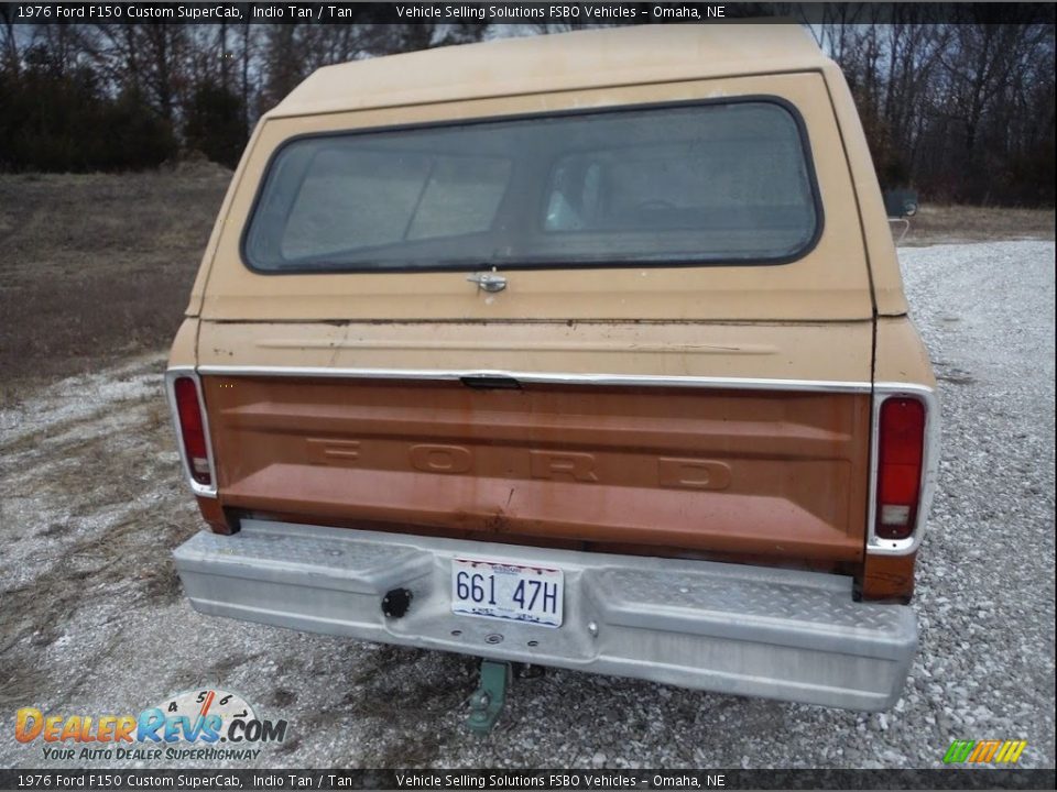 1976 Ford F150 Custom SuperCab Indio Tan / Tan Photo #9