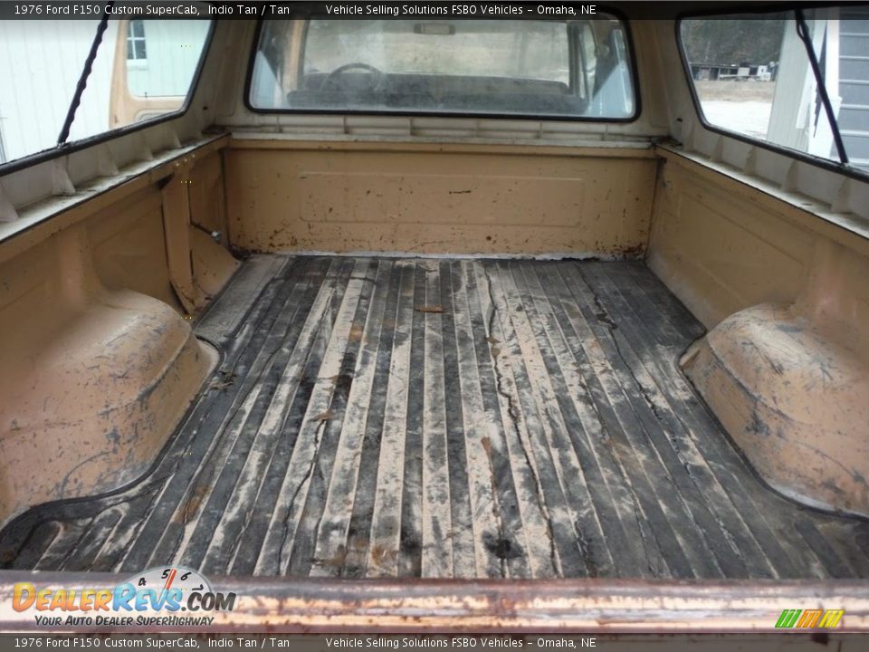 1976 Ford F150 Custom SuperCab Indio Tan / Tan Photo #10