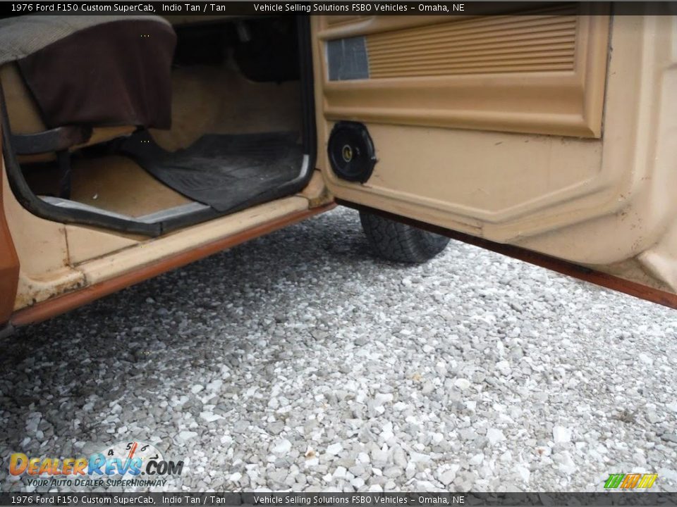 1976 Ford F150 Custom SuperCab Indio Tan / Tan Photo #14