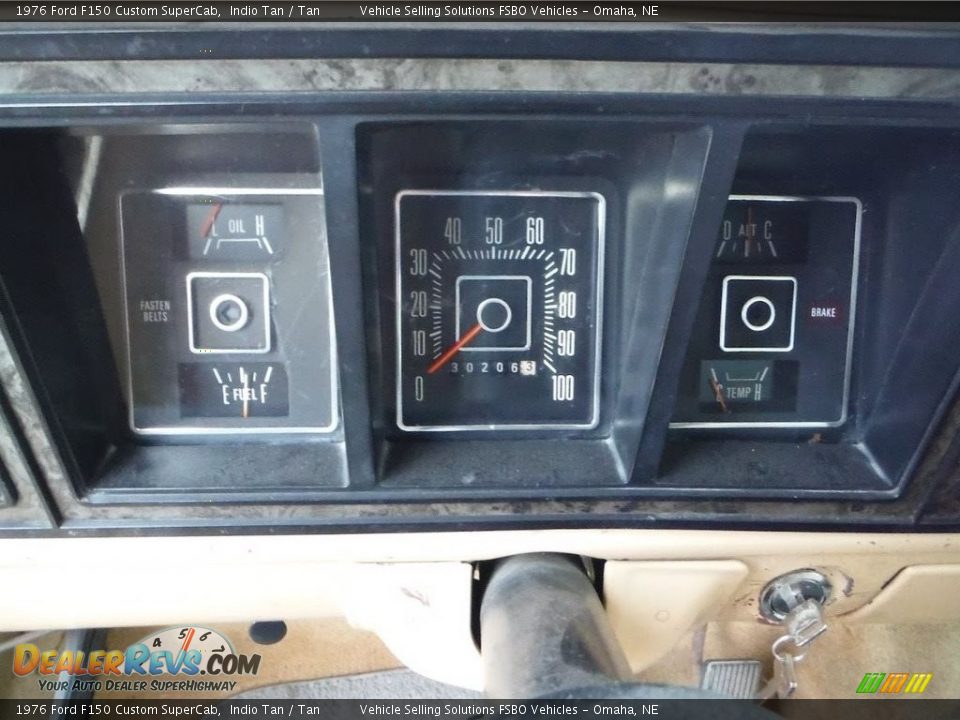 1976 Ford F150 Custom SuperCab Gauges Photo #15