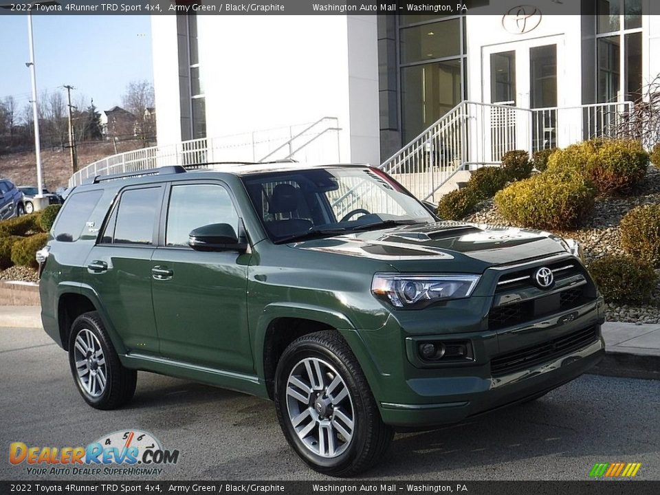 2022 Toyota 4Runner TRD Sport 4x4 Army Green / Black/Graphite Photo #1