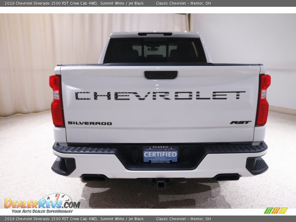 2019 Chevrolet Silverado 1500 RST Crew Cab 4WD Summit White / Jet Black Photo #20