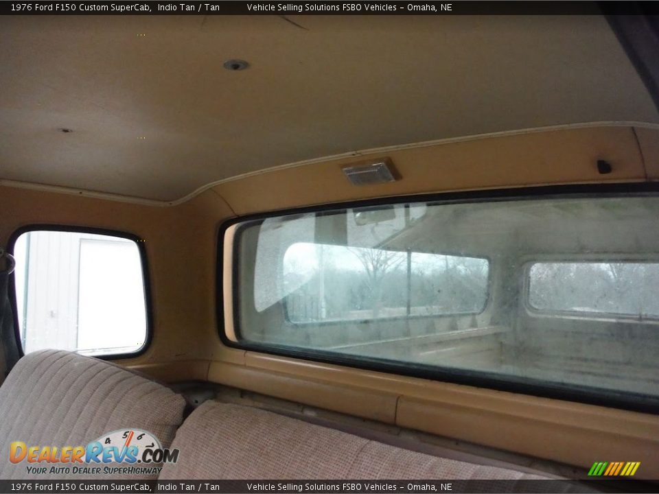 1976 Ford F150 Custom SuperCab Indio Tan / Tan Photo #20