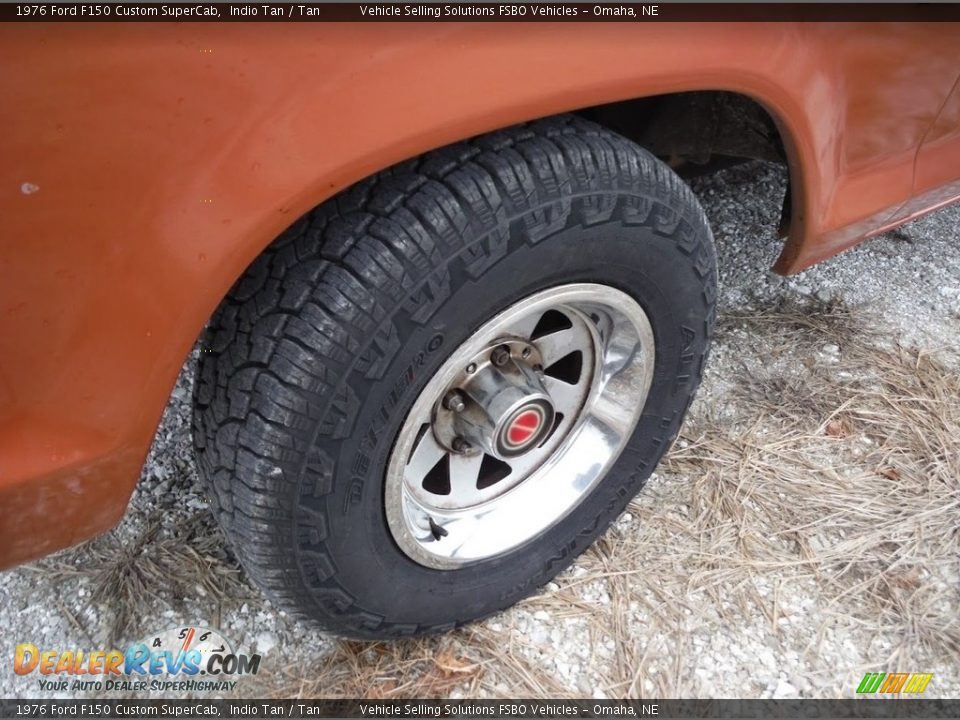 1976 Ford F150 Custom SuperCab Indio Tan / Tan Photo #24