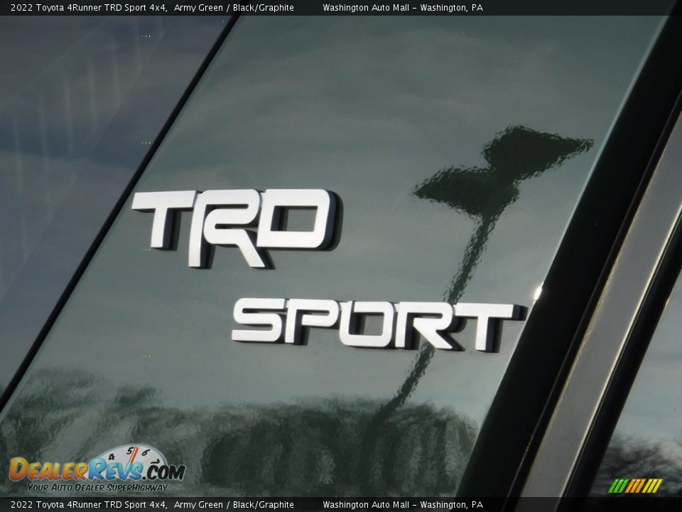 2022 Toyota 4Runner TRD Sport 4x4 Army Green / Black/Graphite Photo #11