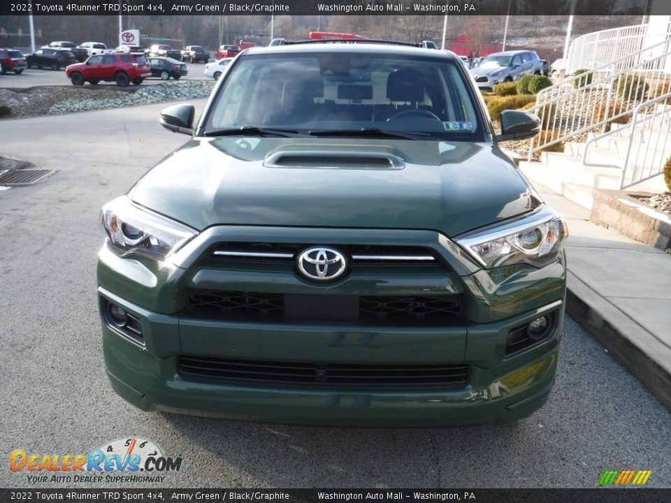 2022 Toyota 4Runner TRD Sport 4x4 Army Green / Black/Graphite Photo #12