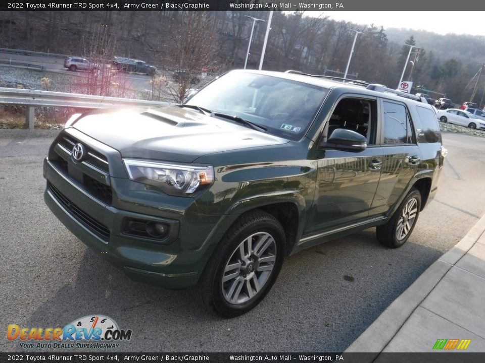 2022 Toyota 4Runner TRD Sport 4x4 Army Green / Black/Graphite Photo #13