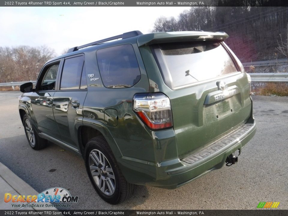 2022 Toyota 4Runner TRD Sport 4x4 Army Green / Black/Graphite Photo #14