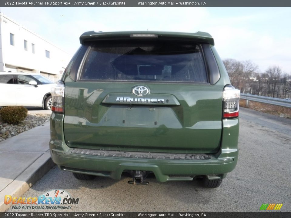 2022 Toyota 4Runner TRD Sport 4x4 Army Green / Black/Graphite Photo #15