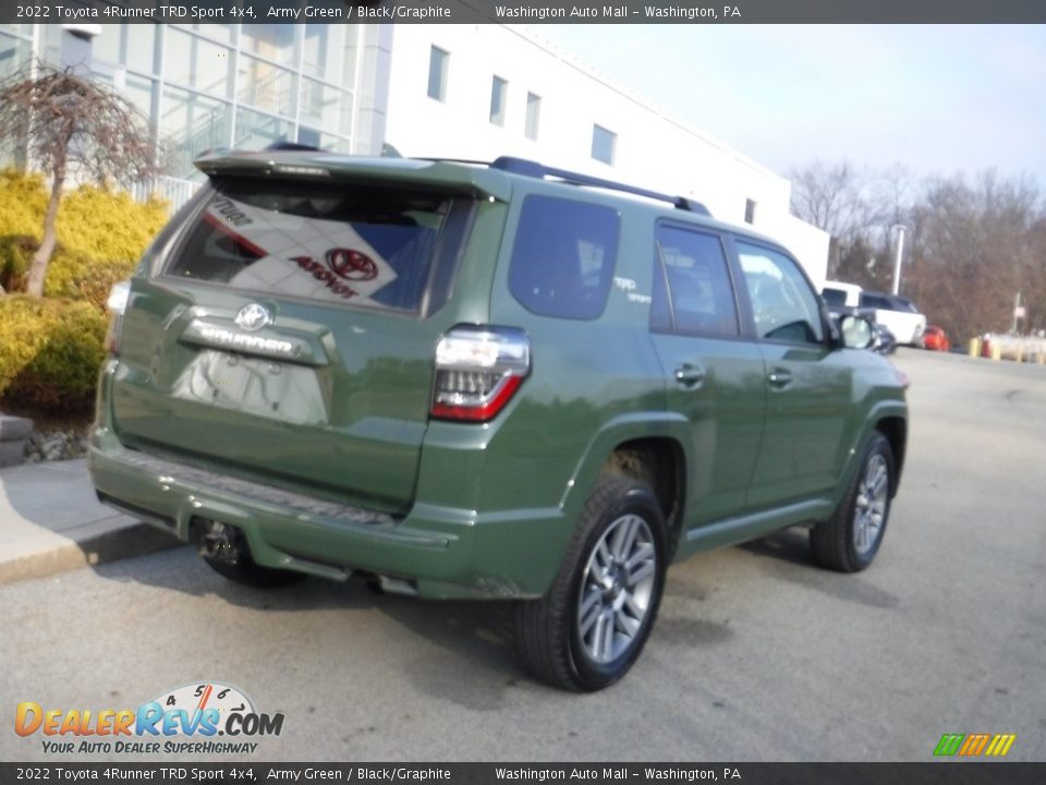 2022 Toyota 4Runner TRD Sport 4x4 Army Green / Black/Graphite Photo #16