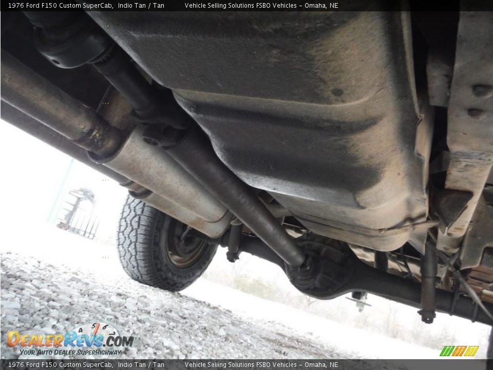 Undercarriage of 1976 Ford F150 Custom SuperCab Photo #34