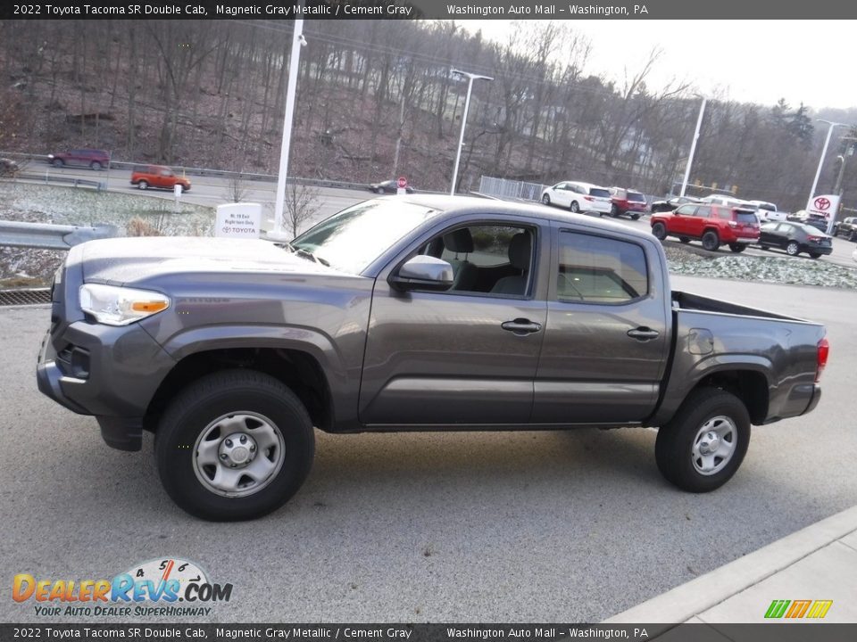 Magnetic Gray Metallic 2022 Toyota Tacoma SR Double Cab Photo #12