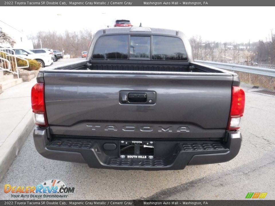 2022 Toyota Tacoma SR Double Cab Magnetic Gray Metallic / Cement Gray Photo #14