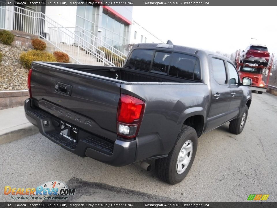 2022 Toyota Tacoma SR Double Cab Magnetic Gray Metallic / Cement Gray Photo #15