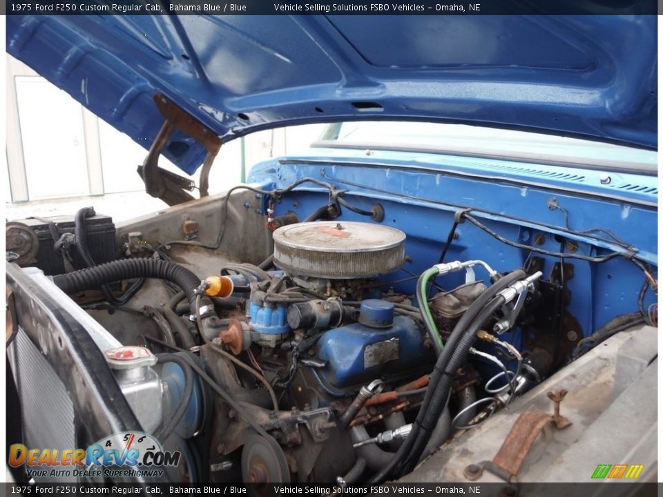 1975 Ford F250 Custom Regular Cab 360 cid OHV 16-Valve V8 Engine Photo #19