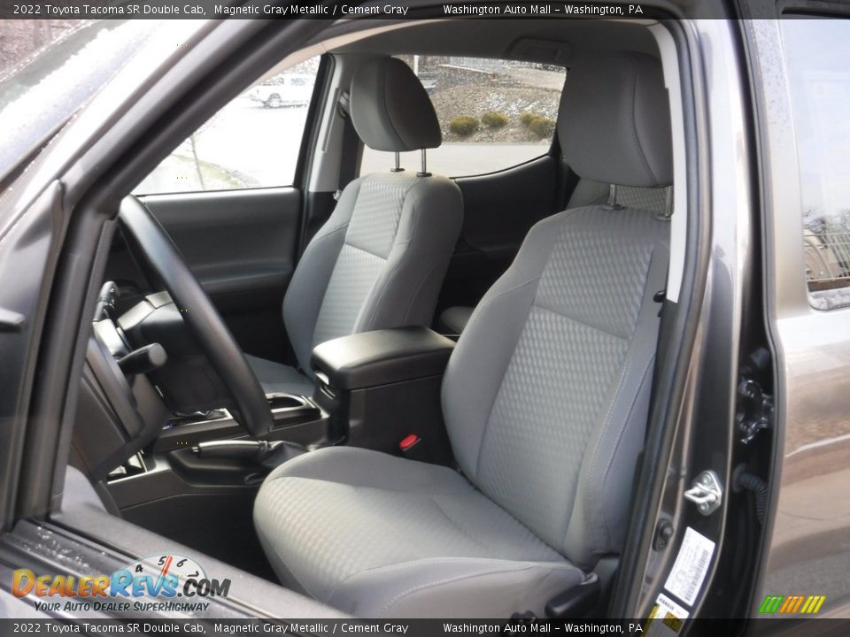 Front Seat of 2022 Toyota Tacoma SR Double Cab Photo #20