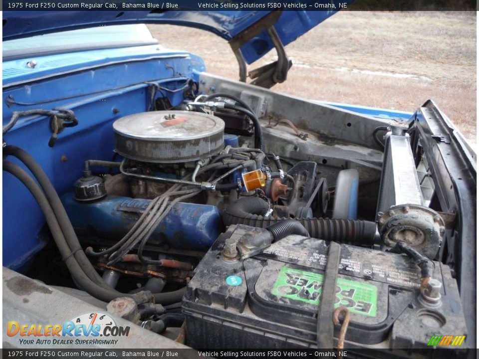 1975 Ford F250 Custom Regular Cab 360 cid OHV 16-Valve V8 Engine Photo #20