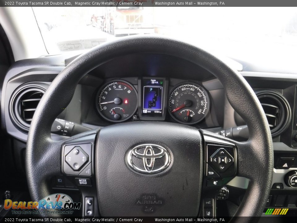 2022 Toyota Tacoma SR Double Cab Steering Wheel Photo #23
