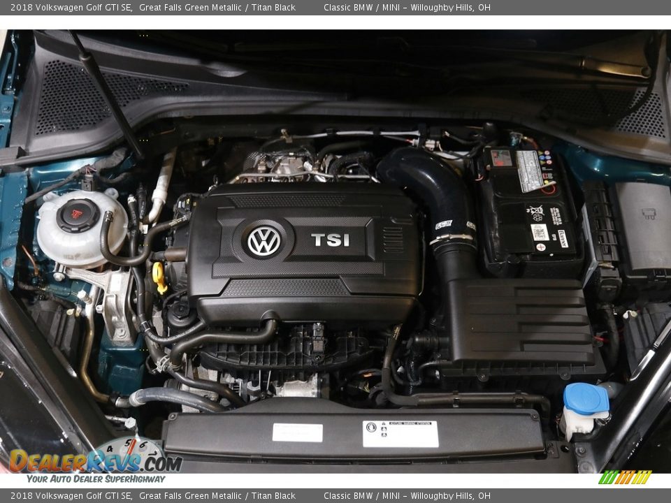 2018 Volkswagen Golf GTI SE 2.0 Liter TSI Turbocharged DOHC 16-Valve VVT 4 Cylinder Engine Photo #19