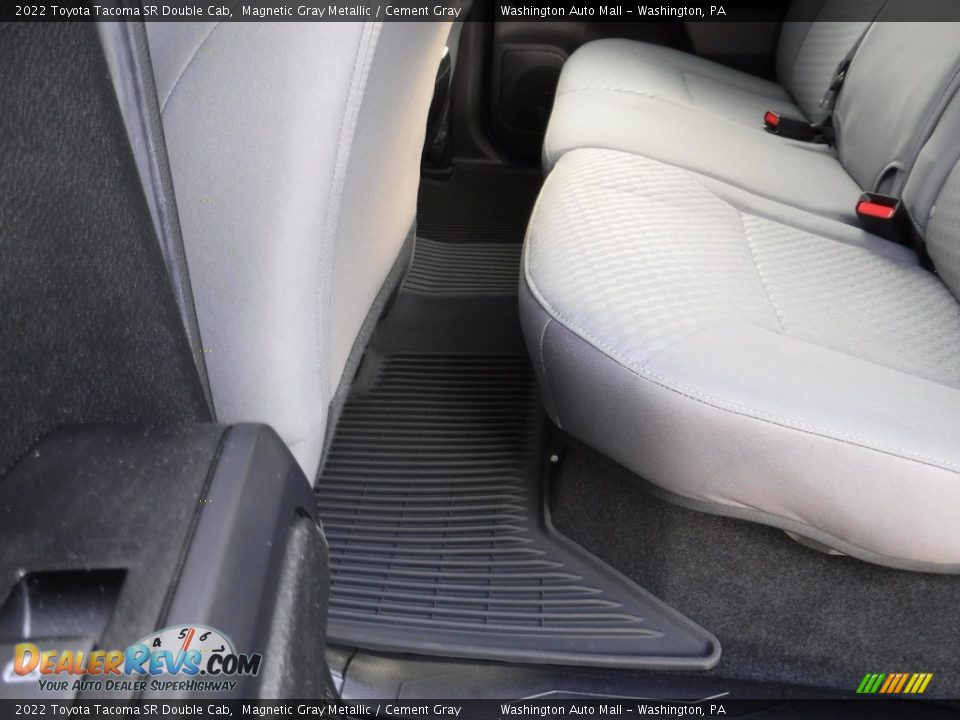 Rear Seat of 2022 Toyota Tacoma SR Double Cab Photo #26