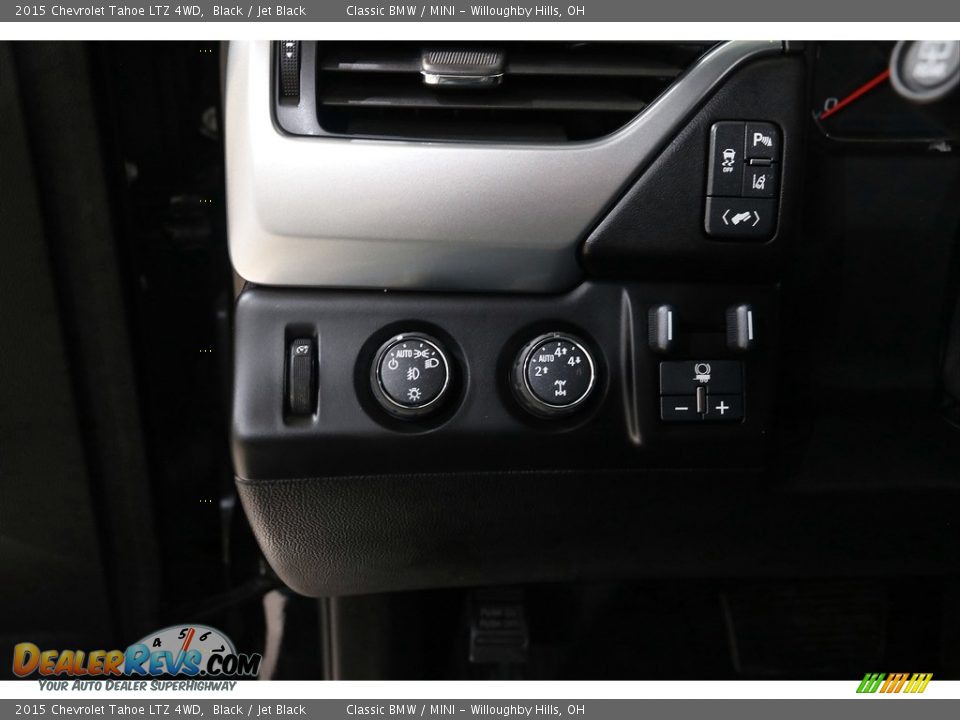 2015 Chevrolet Tahoe LTZ 4WD Black / Jet Black Photo #6