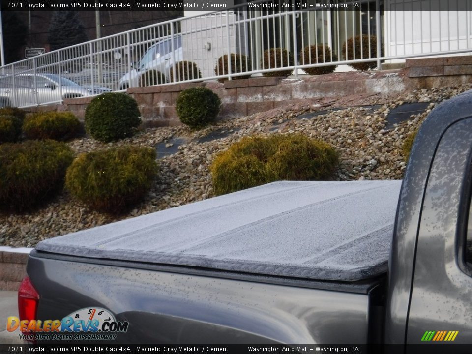 2021 Toyota Tacoma SR5 Double Cab 4x4 Magnetic Gray Metallic / Cement Photo #12