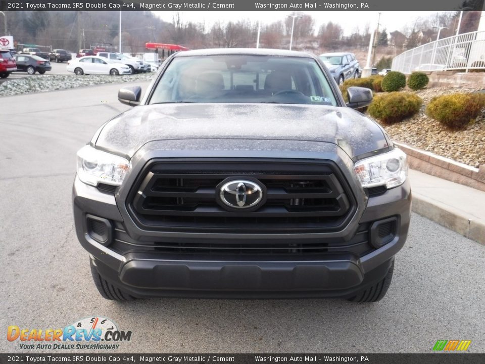 2021 Toyota Tacoma SR5 Double Cab 4x4 Magnetic Gray Metallic / Cement Photo #13