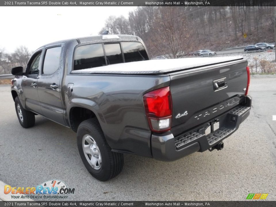 2021 Toyota Tacoma SR5 Double Cab 4x4 Magnetic Gray Metallic / Cement Photo #16