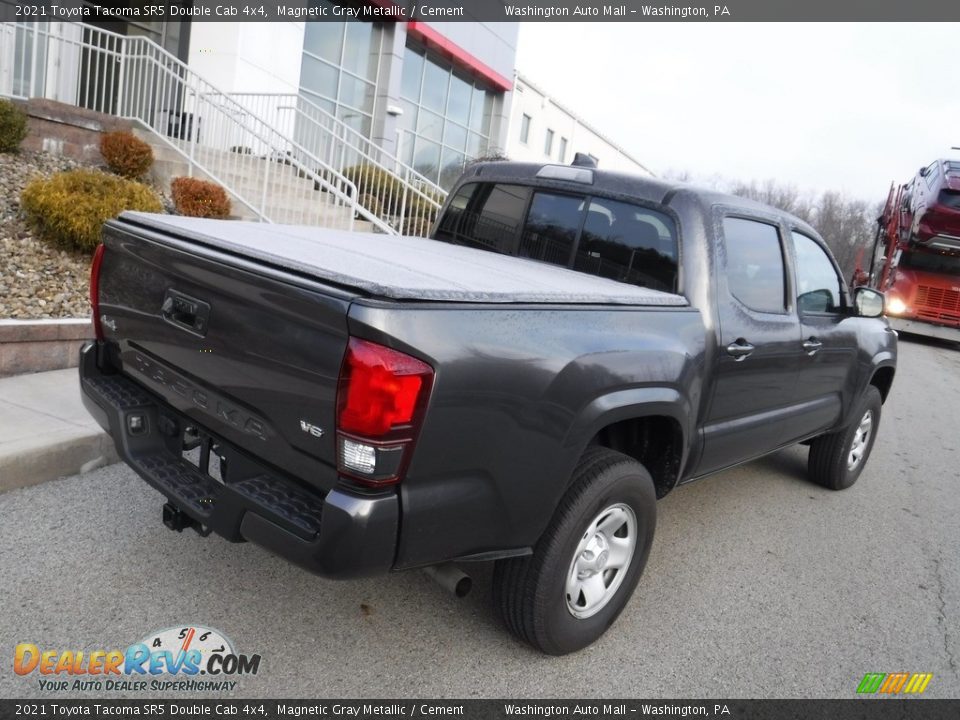 2021 Toyota Tacoma SR5 Double Cab 4x4 Magnetic Gray Metallic / Cement Photo #20