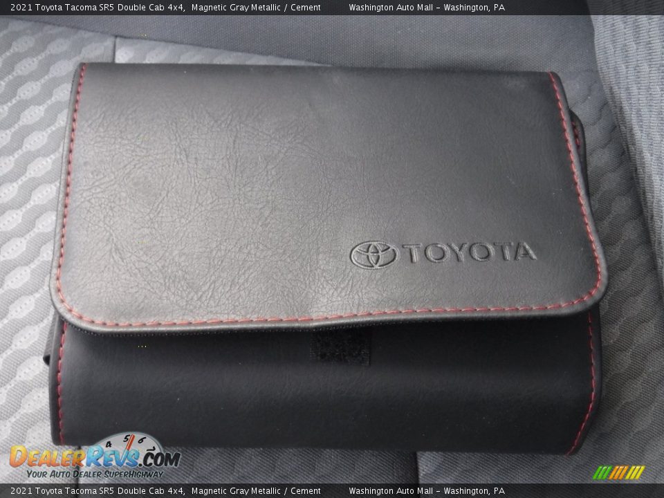 2021 Toyota Tacoma SR5 Double Cab 4x4 Magnetic Gray Metallic / Cement Photo #33