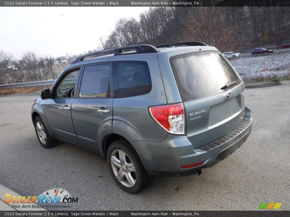 2010 Subaru Forester 2.5 X Limited Sage Green Metallic / Black Photo #13