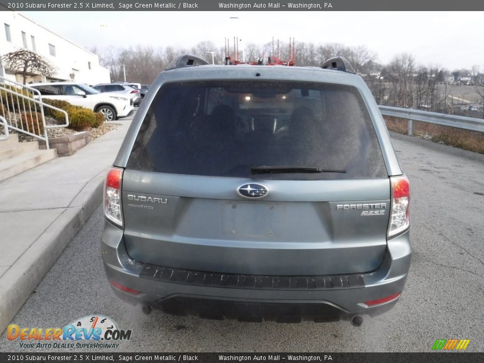 2010 Subaru Forester 2.5 X Limited Sage Green Metallic / Black Photo #15