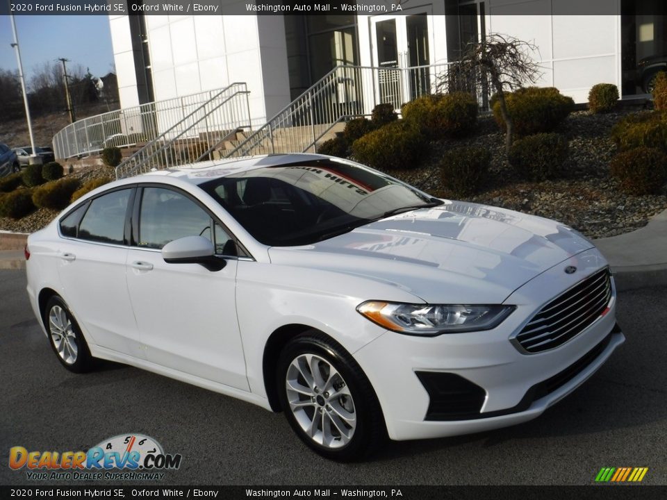 2020 Ford Fusion Hybrid SE Oxford White / Ebony Photo #1