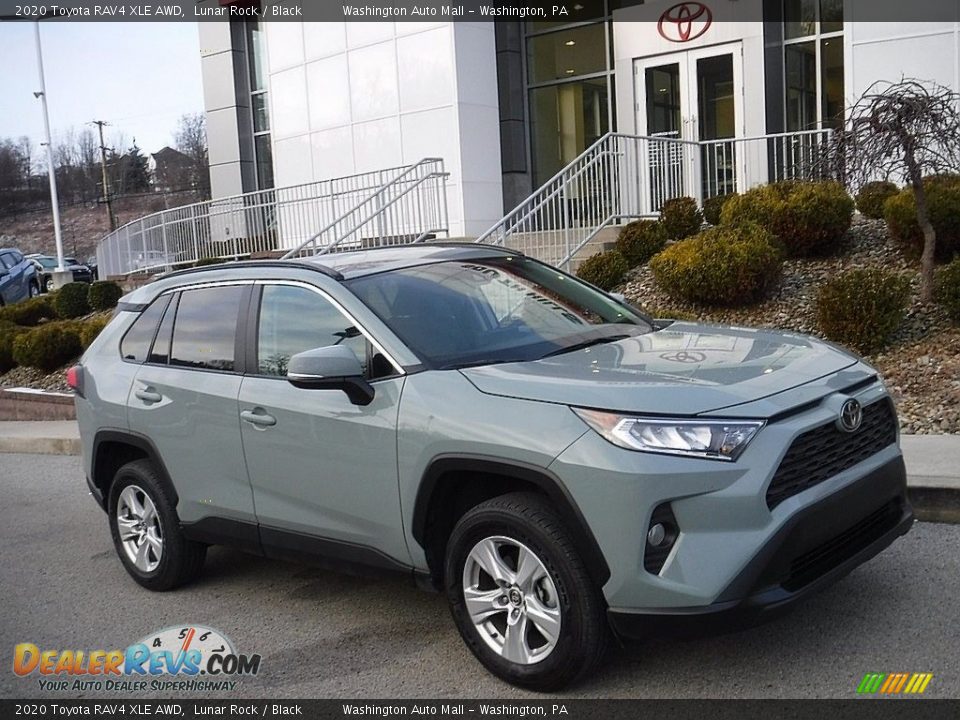 2020 Toyota RAV4 XLE AWD Lunar Rock / Black Photo #1