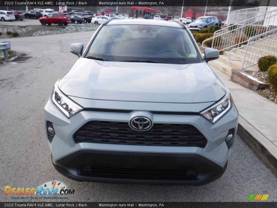 2020 Toyota RAV4 XLE AWD Lunar Rock / Black Photo #12