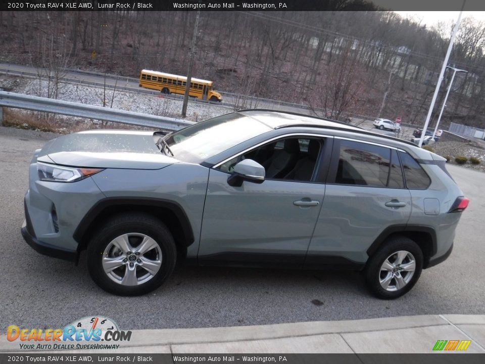 2020 Toyota RAV4 XLE AWD Lunar Rock / Black Photo #14