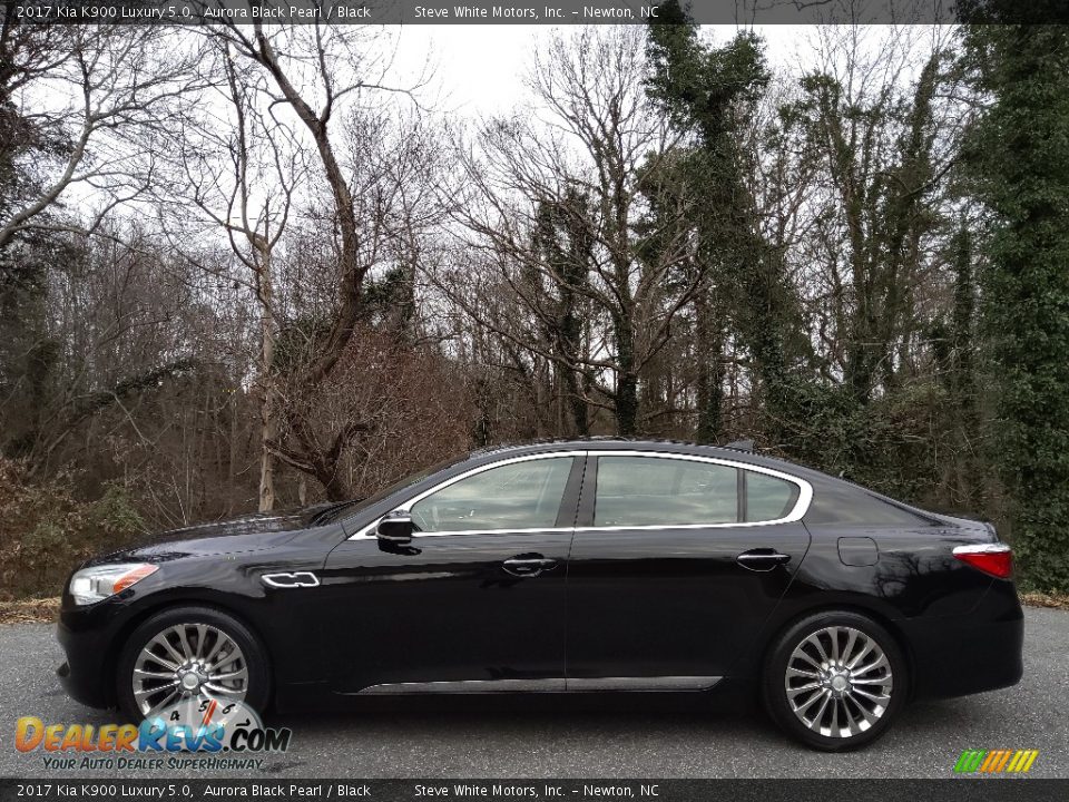 Aurora Black Pearl 2017 Kia K900 Luxury 5.0 Photo #1