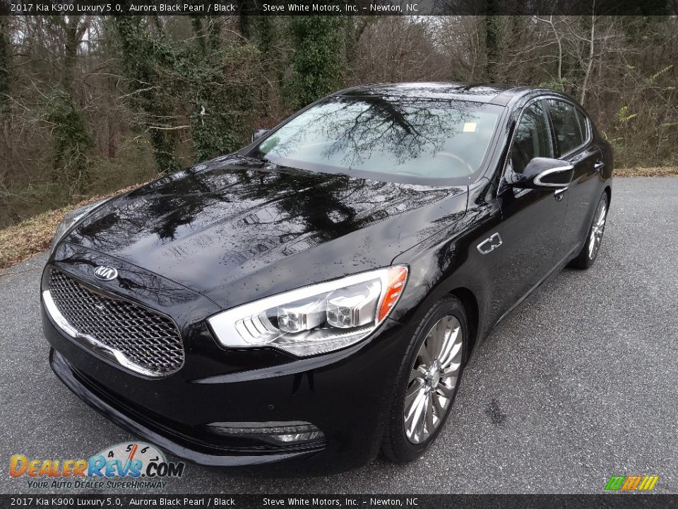 Aurora Black Pearl 2017 Kia K900 Luxury 5.0 Photo #3