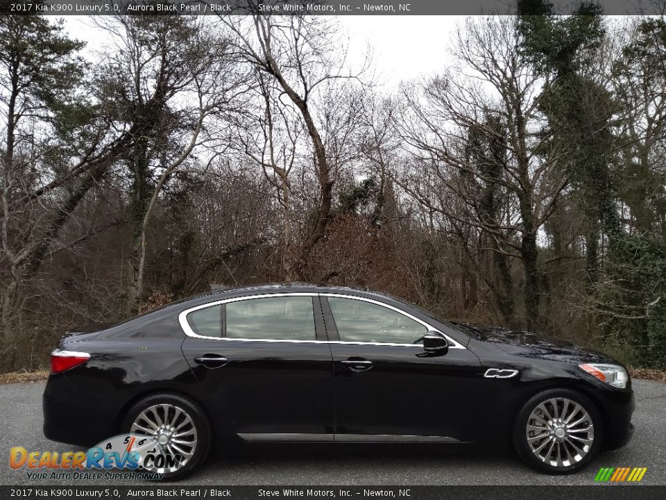 Aurora Black Pearl 2017 Kia K900 Luxury 5.0 Photo #6