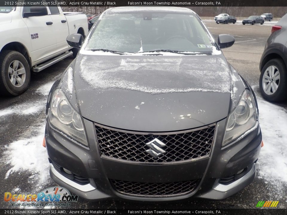 2012 Suzuki Kizashi Sport SLS AWD Azure Gray Metallic / Black Photo #3