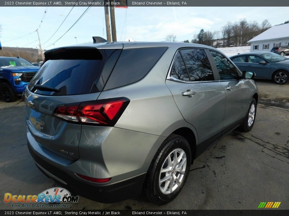 2023 Chevrolet Equinox LT AWD Sterling Gray Metallic / Jet Black Photo #9