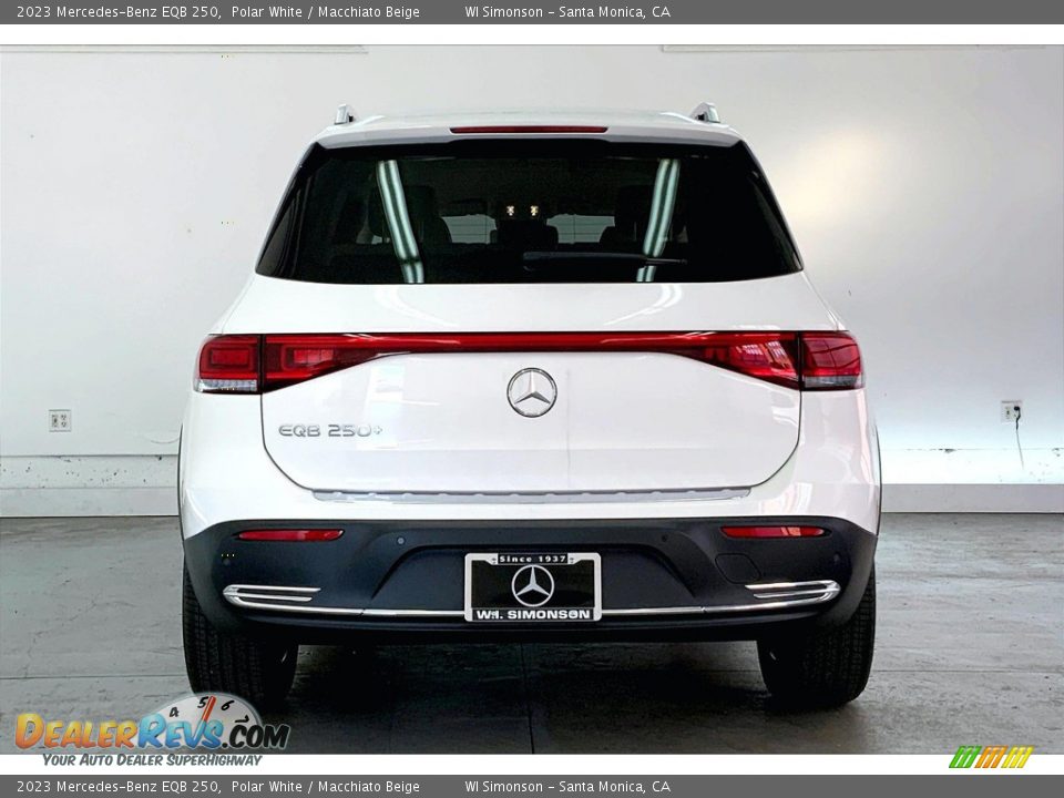 2023 Mercedes-Benz EQB 250 Polar White / Macchiato Beige Photo #3