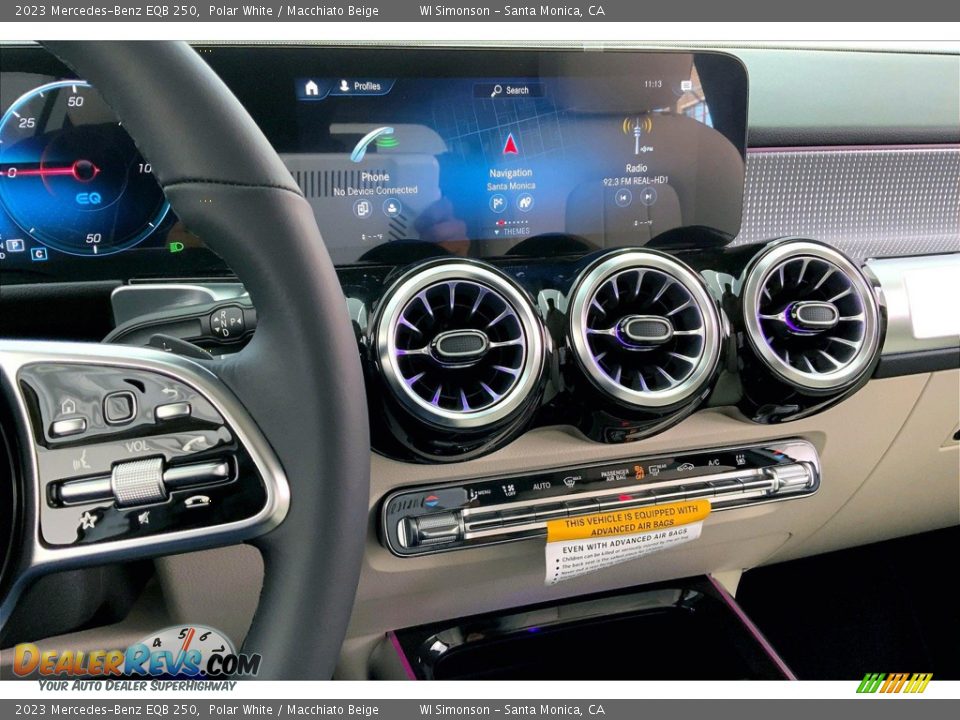 Controls of 2023 Mercedes-Benz EQB 250 Photo #7