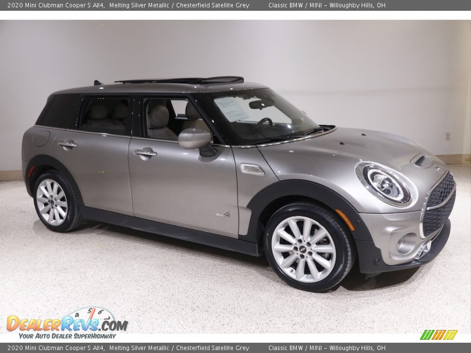 Melting Silver Metallic 2020 Mini Clubman Cooper S All4 Photo #1