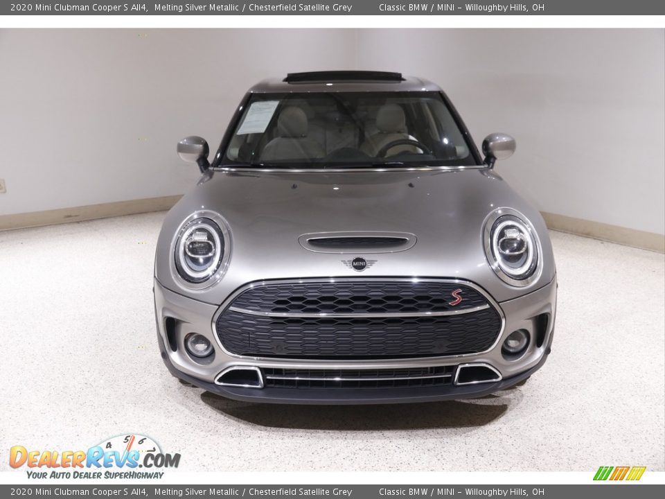 2020 Mini Clubman Cooper S All4 Melting Silver Metallic / Chesterfield Satellite Grey Photo #2