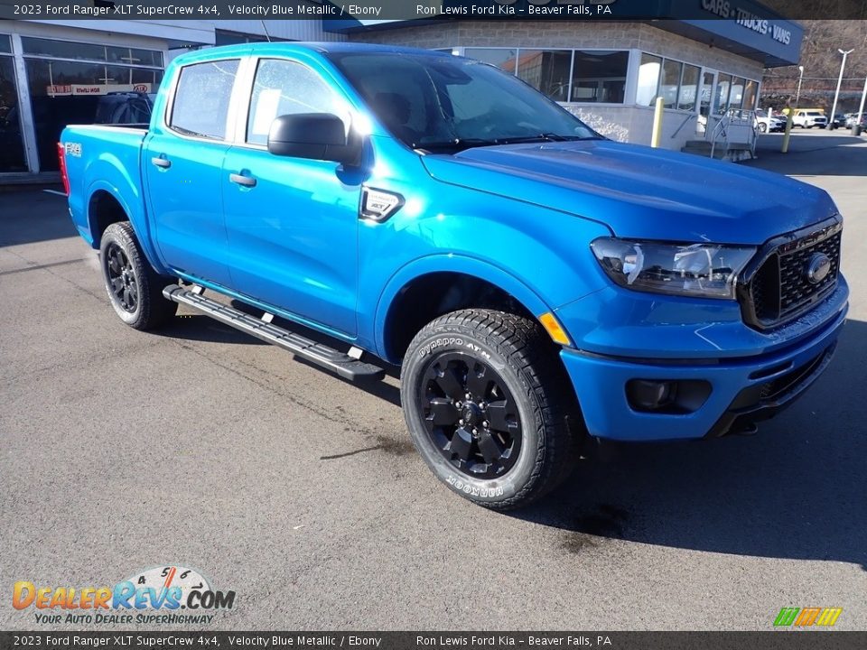 Front 3/4 View of 2023 Ford Ranger XLT SuperCrew 4x4 Photo #2
