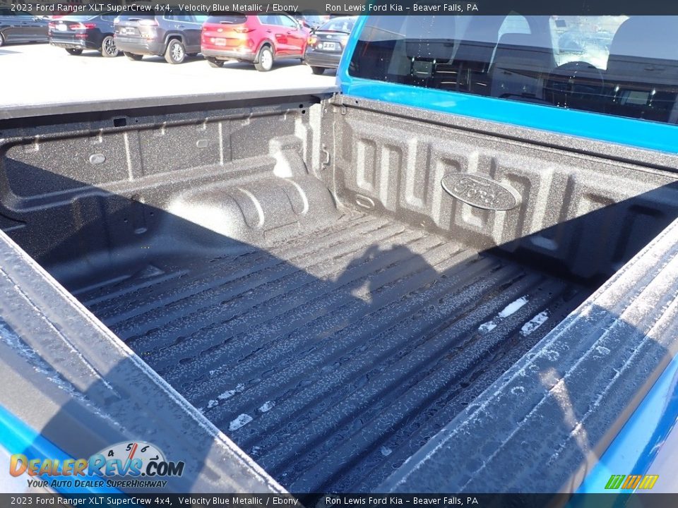 2023 Ford Ranger XLT SuperCrew 4x4 Velocity Blue Metallic / Ebony Photo #9