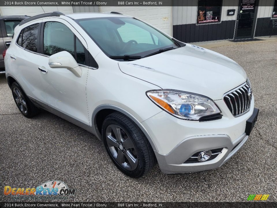 2014 Buick Encore Convenience White Pearl Tricoat / Ebony Photo #5